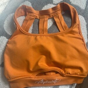 Alphalete Orange Sports Bra
